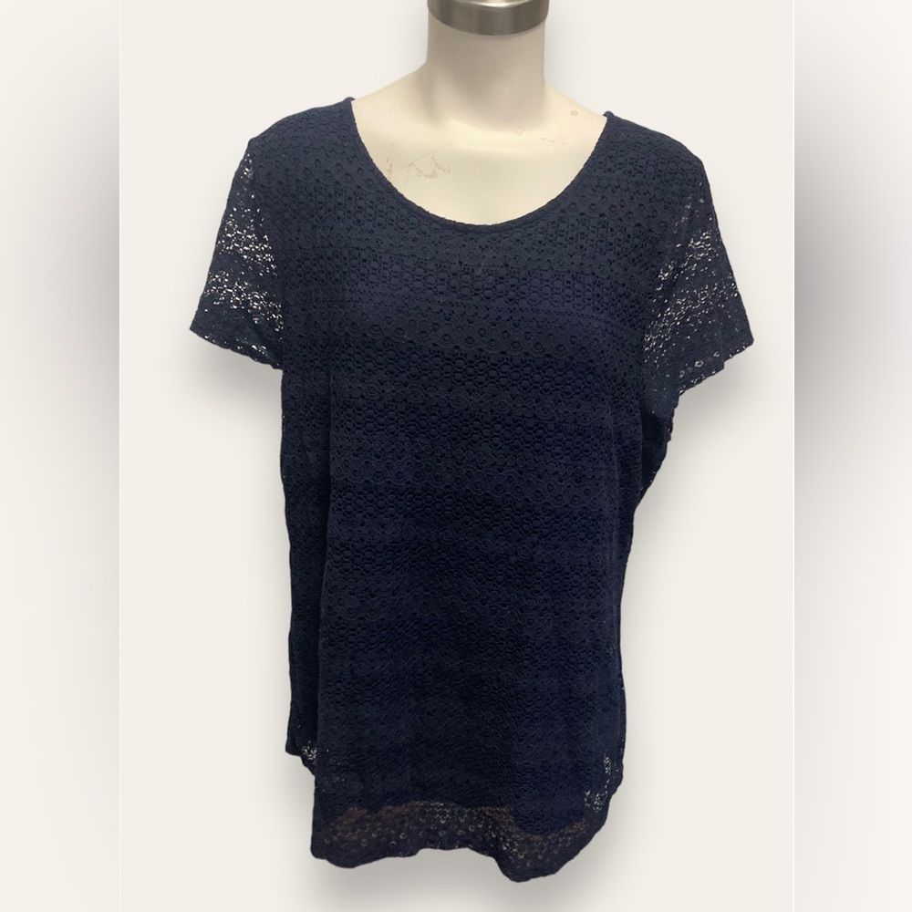 Leo & Nicole Lace Shirt XXL